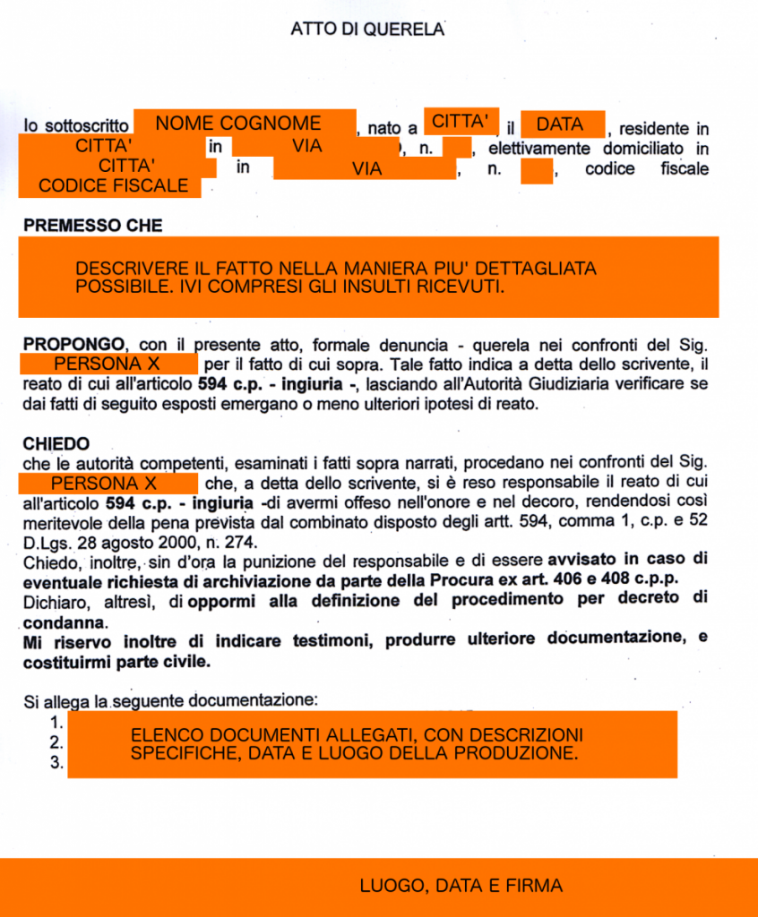 querela