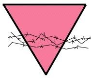 triangolo rosa