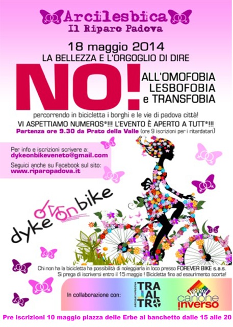 DykeOnByke – 18 MAGGIO